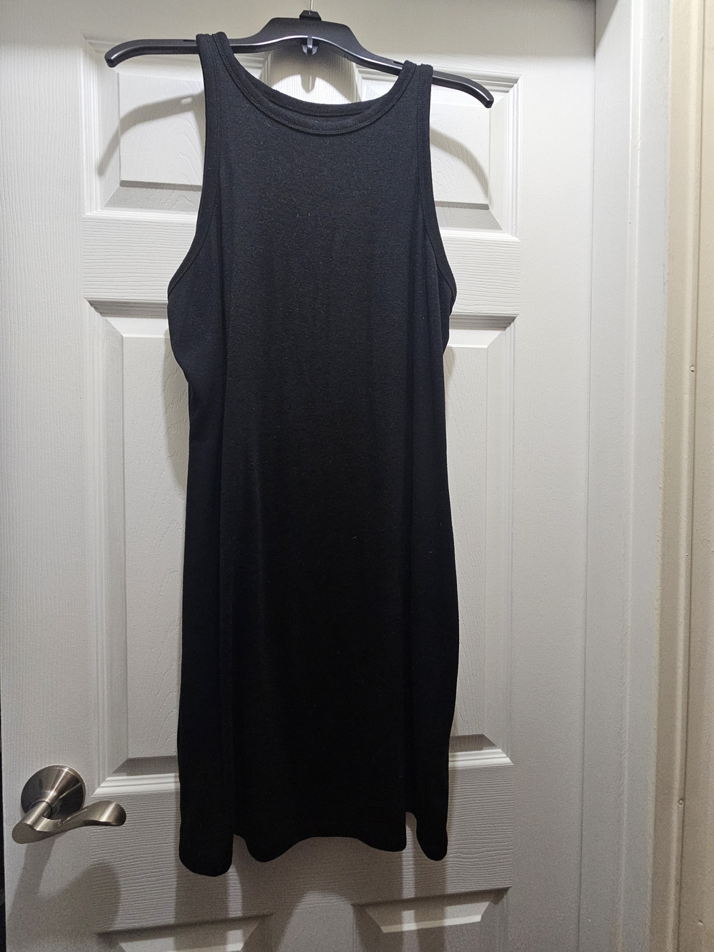 SO Black Sleeveless Tank Dress